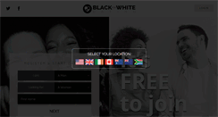Desktop Screenshot of blackforwhitedate.com